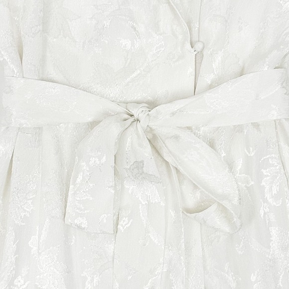 Victoria's Secret Floral Jacquard Robe Size P/S Vintage Gold Label Bridal - Picture 7 of 8